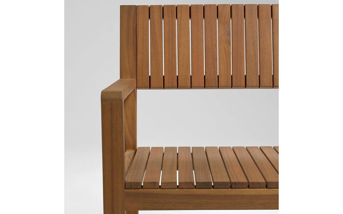 Kave Home Emili Tuinstoel - Bruin