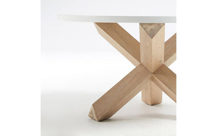 Kave Home Lotus Salontafel Ø 65 cm - Wit