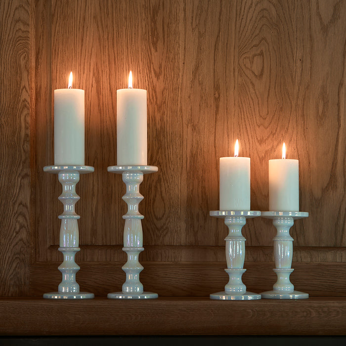 Riviera Maison Kaarsenhouder wit, Kandelaar - RM Brighton L