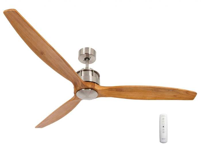 Lucci Air Plafondventilator Airfusion Akmani RVS & Teak 152cm