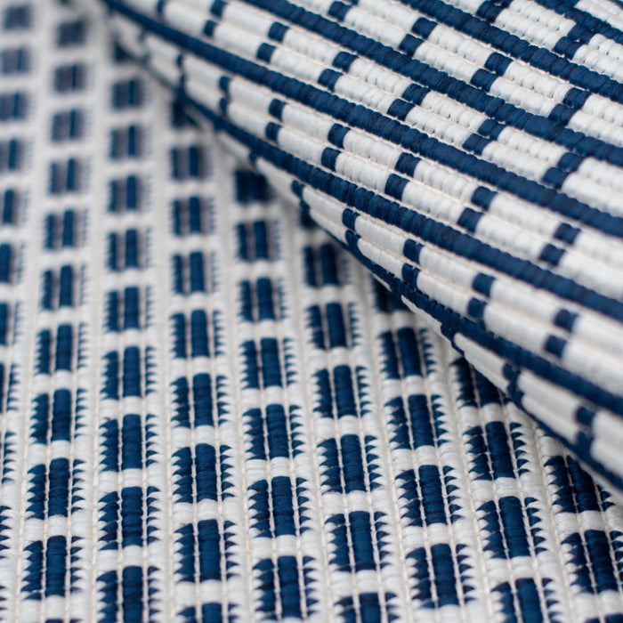 Studio M LUXURY Dubbelzijdig Buitenkleed - 160x220 cm - Donkerblauw