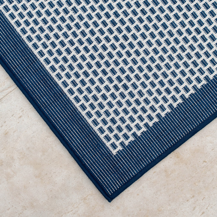 Studio M LUXURY Dubbelzijdig Buitenkleed - 160x220 cm - Donkerblauw