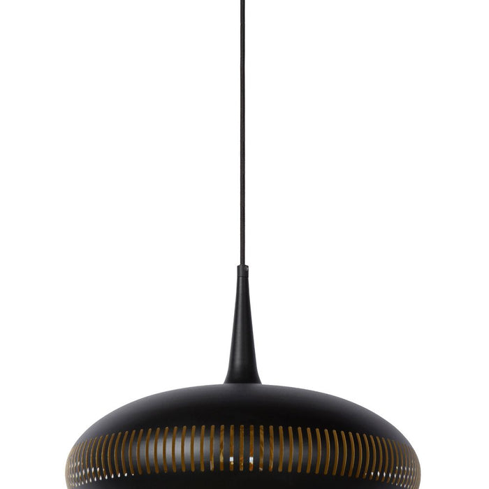 Lucide RAYCO Hanglamp 1xE27 - Zwart