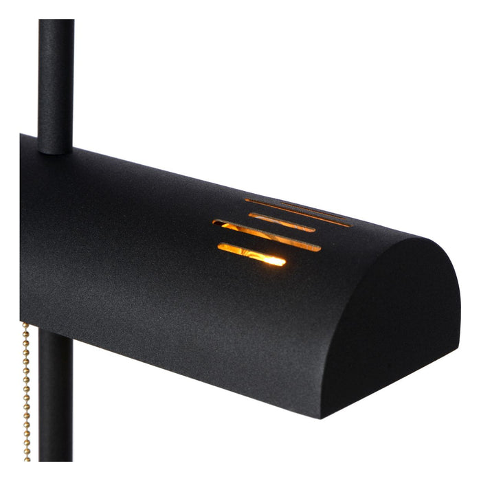 Lucide GLENDALE Vloerlamp 2xE27 - Zwart