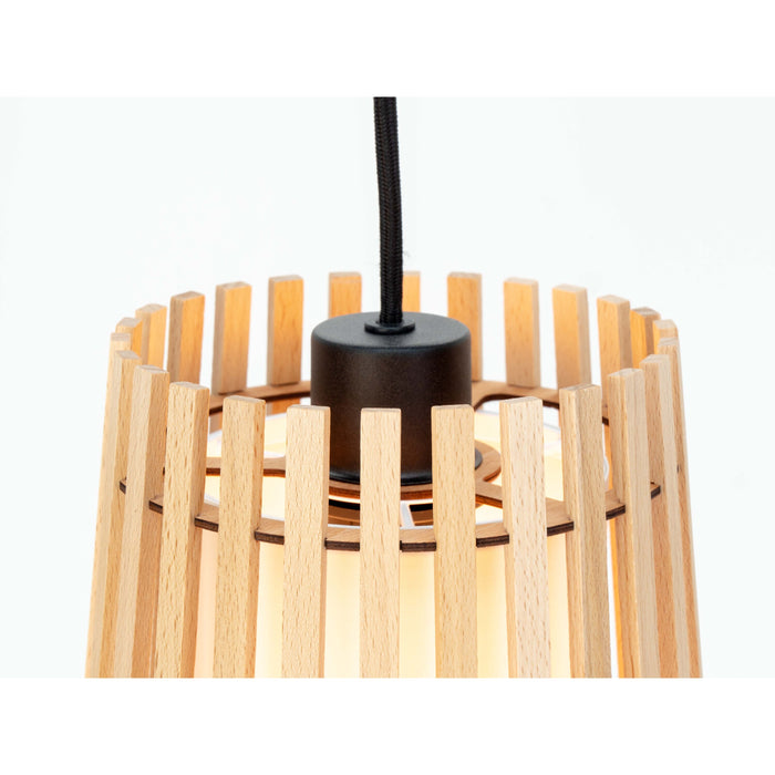 EGLO Fattoria Hanglamp - E27 - Ø 20 cm - Zwart|Bruin|Wit