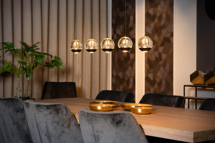 Lucide SENTUBAL Hanglamp - Zwart