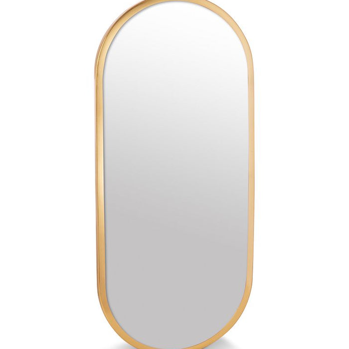 vtwonen Oval Spiegel H 50 x B 20 cm - Goud
