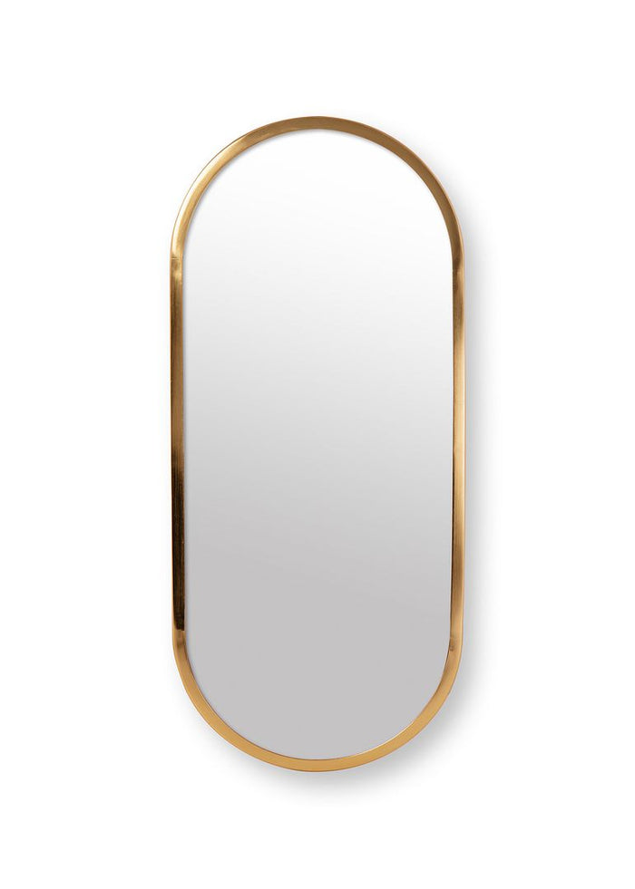 vtwonen Oval Spiegel H 50 x B 20 cm - Goud