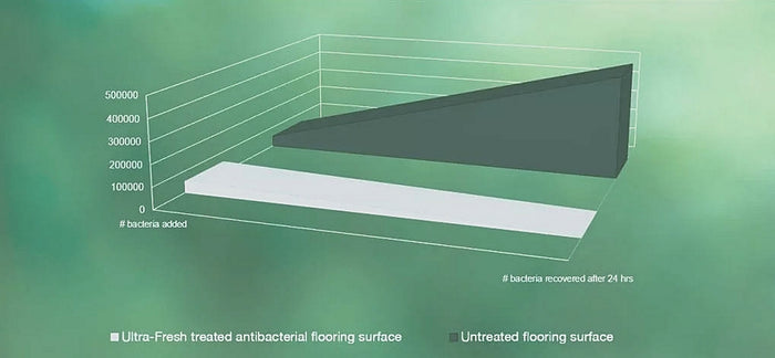 MD Entree - Antibacteriële schoonloopmat - Bink Graphite - 45 x 75 cm