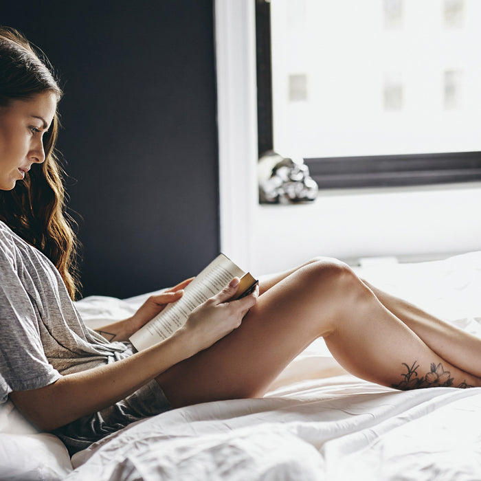 Lekker Lui Lezen kussenhoes Zand