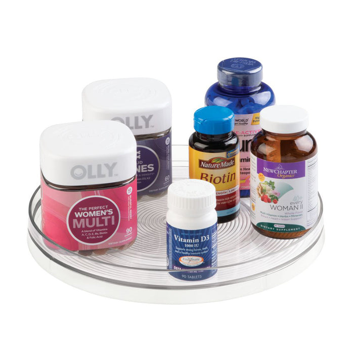 Lazy Susan Draaiplateau, 28.7 cm, Kunststof, Transparant - iDesign | L