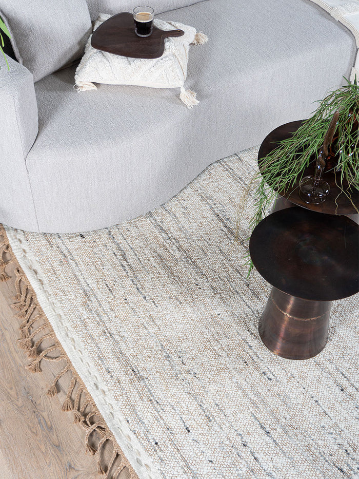 Home67 - Vloerkleed Sol Grijs 160 x 230 cm