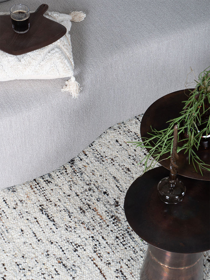 Home67 - Vloerkleed Rano Grijs 160 x 230 cm