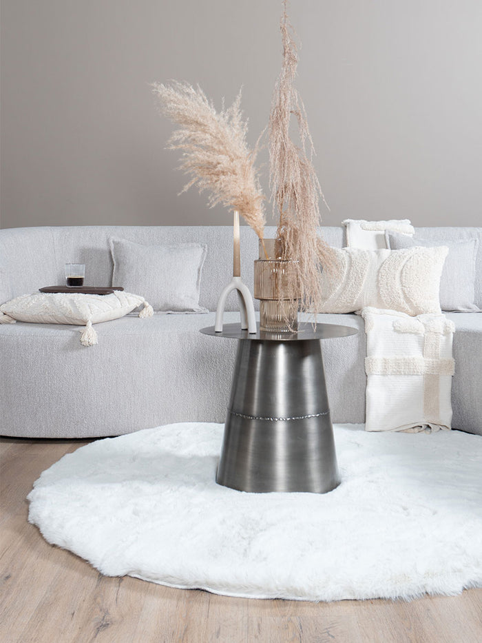 Veer Carpets - Vloerkleed Morbido Beige 2212 - Rond ø160 cm