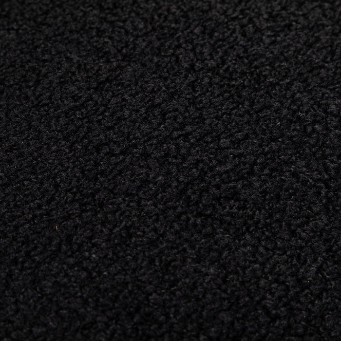 Furnihaus Eetkamerstoel Luca Teddy Zwart Set van 2