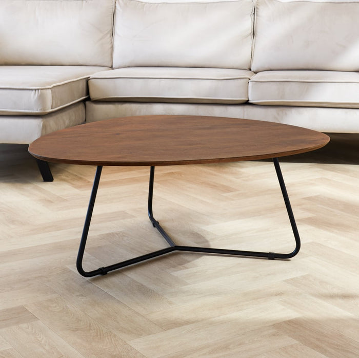 Dimehouse Organische salontafel Zoë walnoot groot