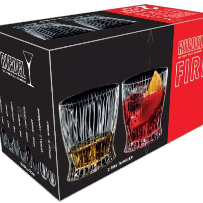 Riedel Whiskey Glazen Fire - 2 stuks