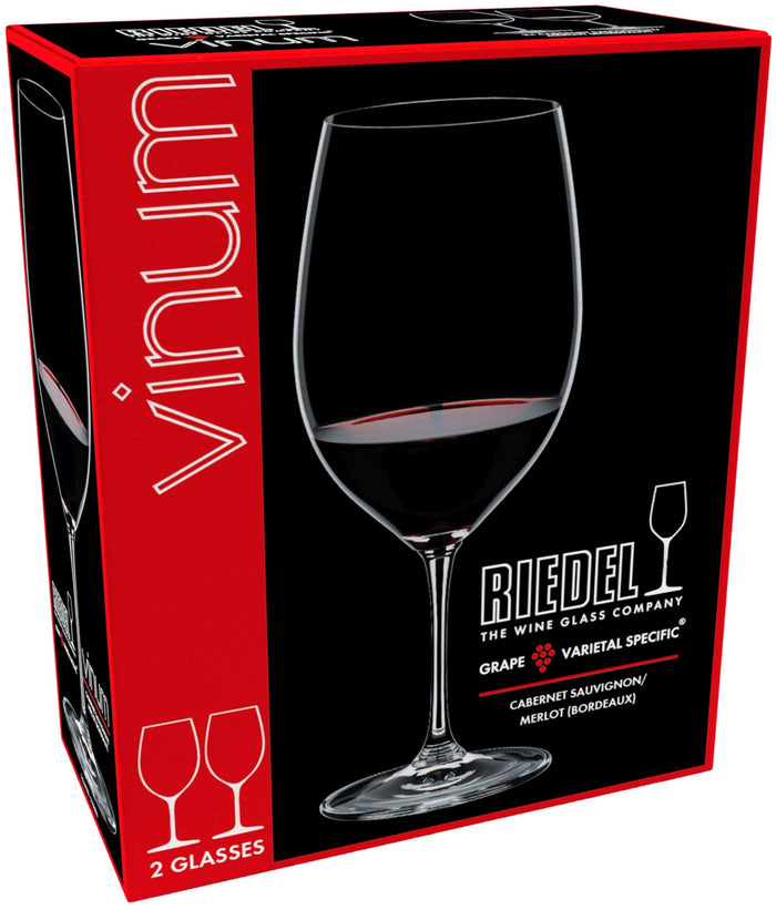 Riedel Rode Wijnglazen Vinum - Cabernet | Merlot - 2 stuks