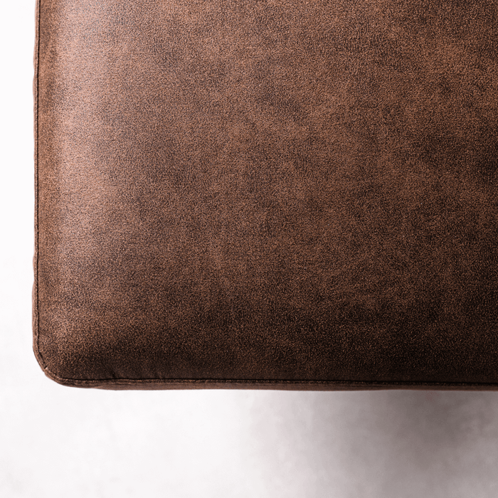 Vurna Sofien 3-zitsbank stof links|rechts bruin