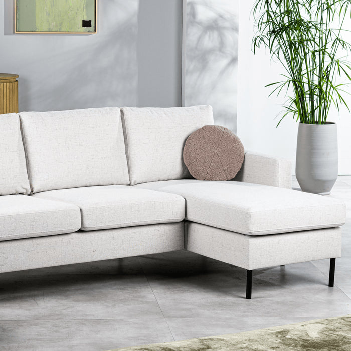 Vurna - Saralien 3-zitsbank stof links|rechts naturel