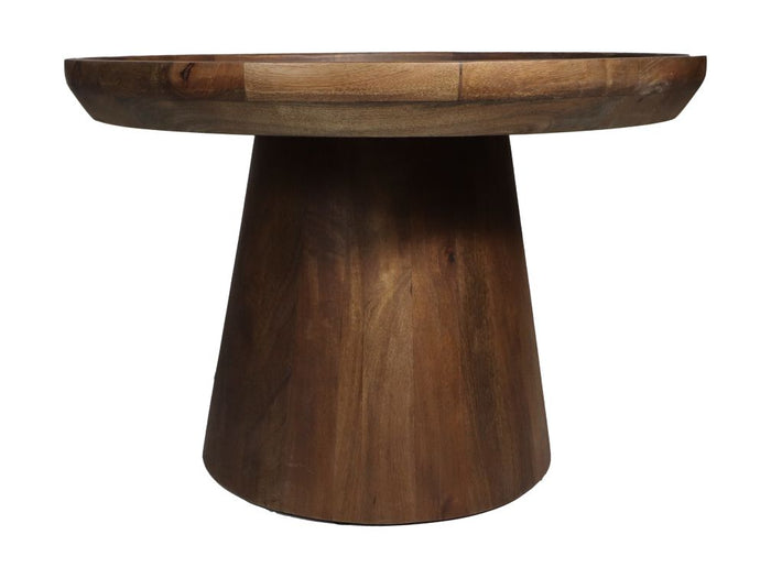 HSM - HSM Collection-Ronde Bijzettafel Drum-60x60x40-Bruin-Mango