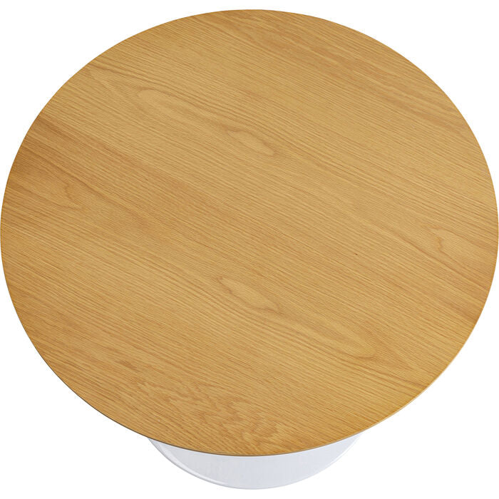 Kare Design Invitation Tafel 90 Cm - Eiken - Wit