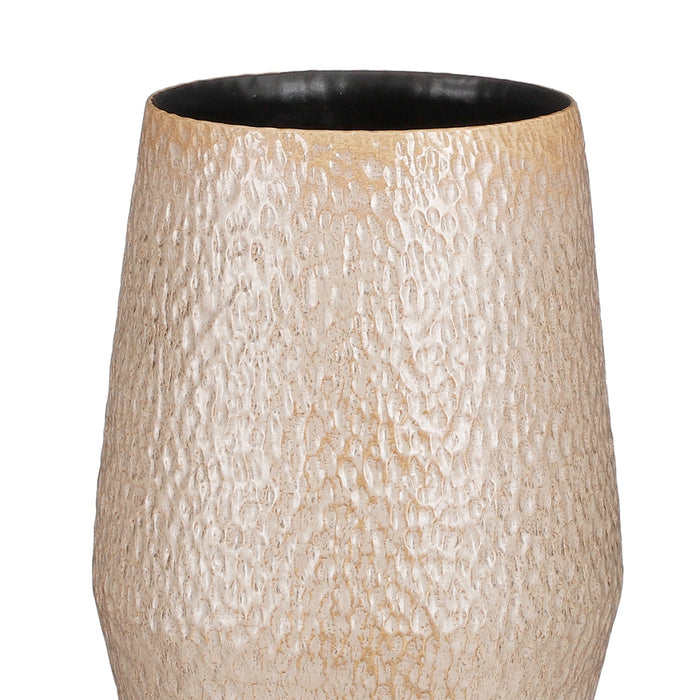 Mica Decorations Vaas Morris - Goud - Keramiek - 25x45x25cm (BxHxD)