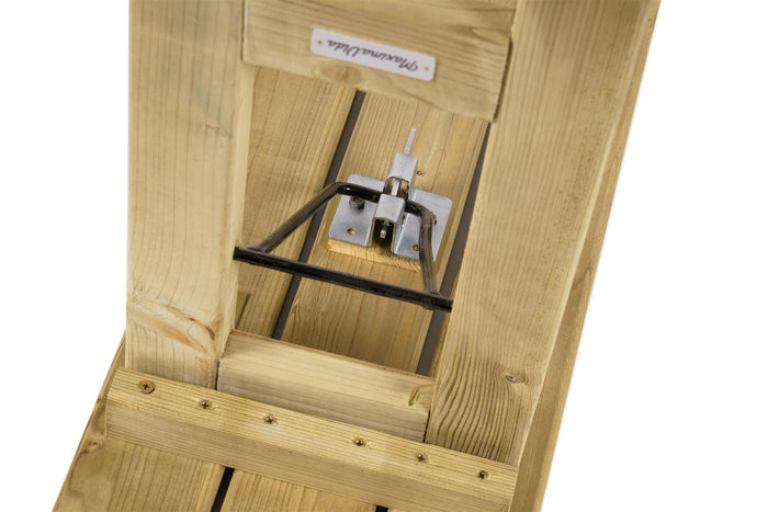 Inklapbare picknickbank Vilnius 200 cm - 2 stuks