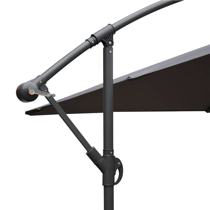 sweeek - Zweefparasol vierkant 3x3m