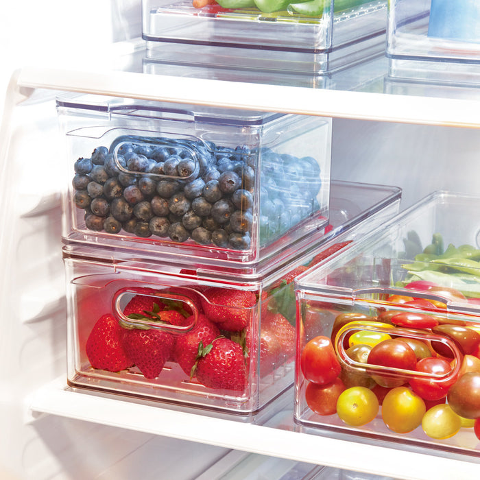 Opbergbox voor Fruit, Groot, 15.2 x 30.5 x 10.7 cm, Kunststof – iDesig