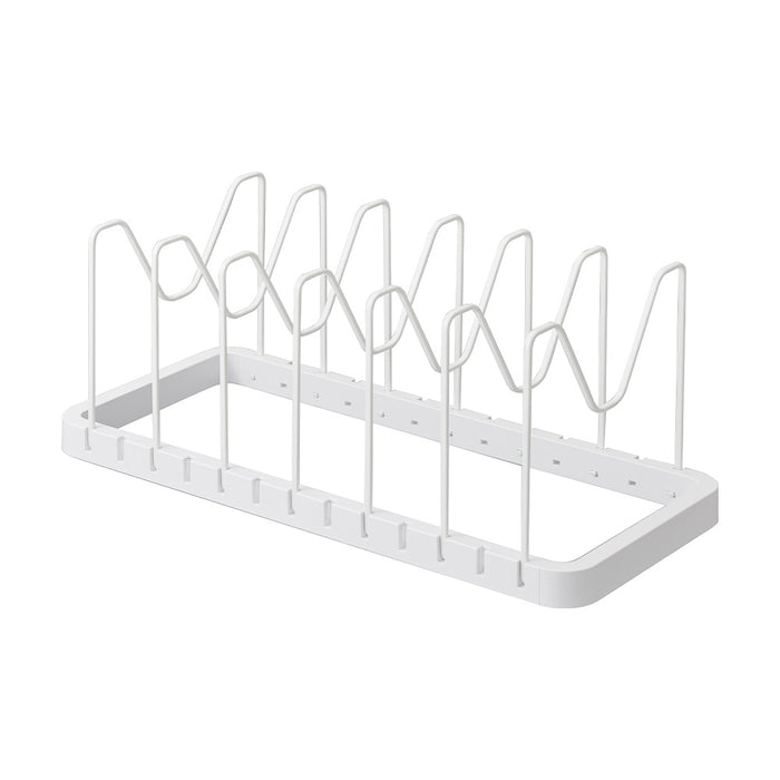 Yamazaki Keukenkast Organiser voor Pannen en Deksels - Tower - Wit