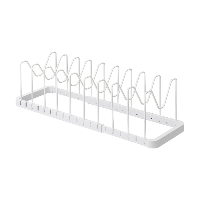 Yamazaki Keukenkast Organiser voor Pannen en Deksels - Tower - Wit