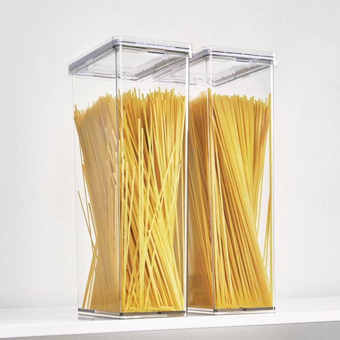 Voorraadbus met Deksel, 10.2 x 15.2 x 15.2 cm, 1.5 L, Kunststof - iDes