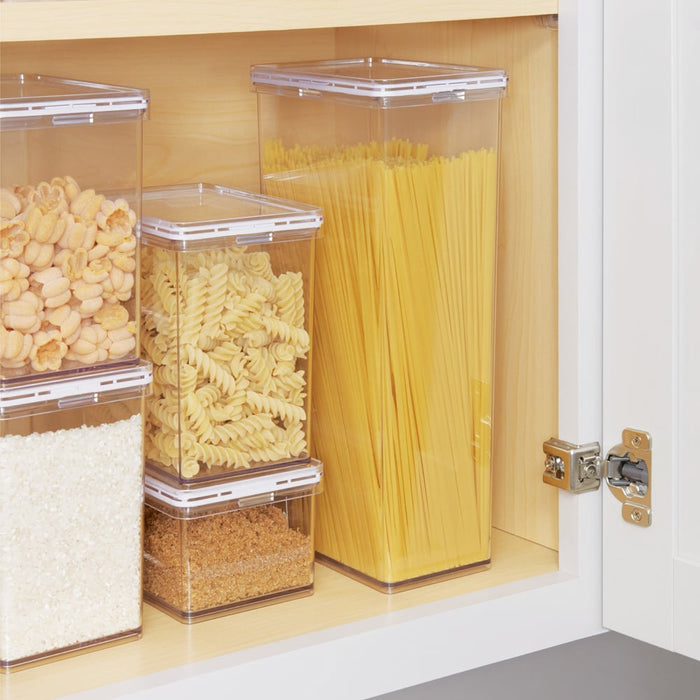 Voorraadbus met Deksel, 10.2 x 15.2 x 15.2 cm, 1.5 L, Kunststof - iDes