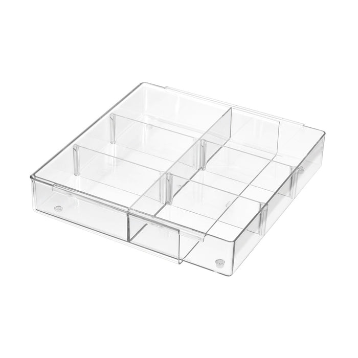 Lade Organizer, Uitschuifbaar, 25.4 x 26.7 x 5.7 cm, Kunststof - iDesi