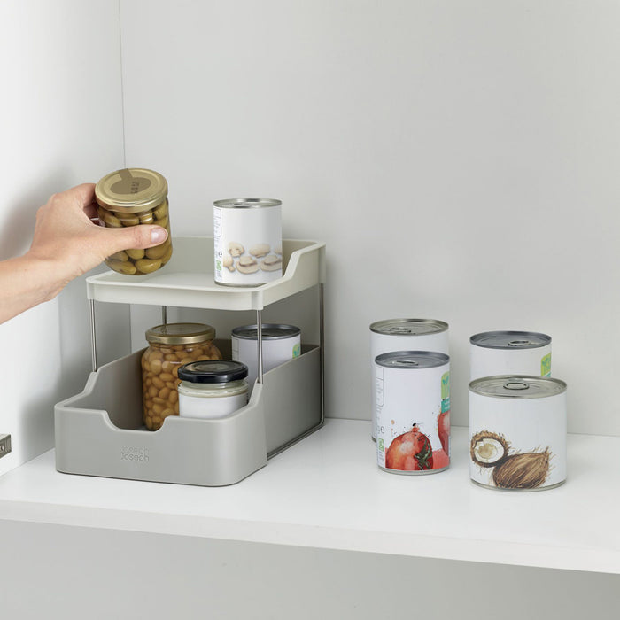 Duo Keukenkast Organiser, met Lade - Joseph Joseph