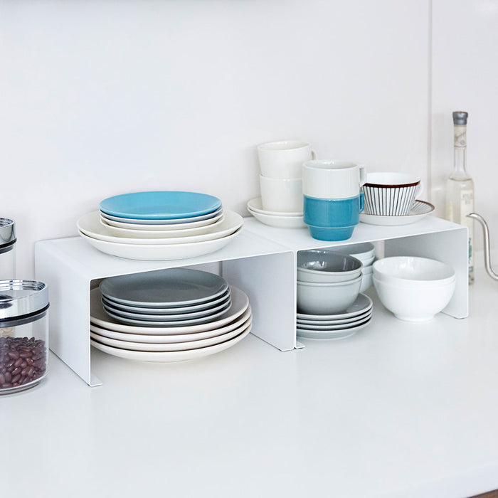 Yamazaki Stapelbaar Keukenrekje - Tower - Zwart