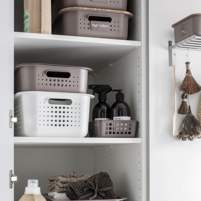 Orthex - Grijze opbergmanden Ortex