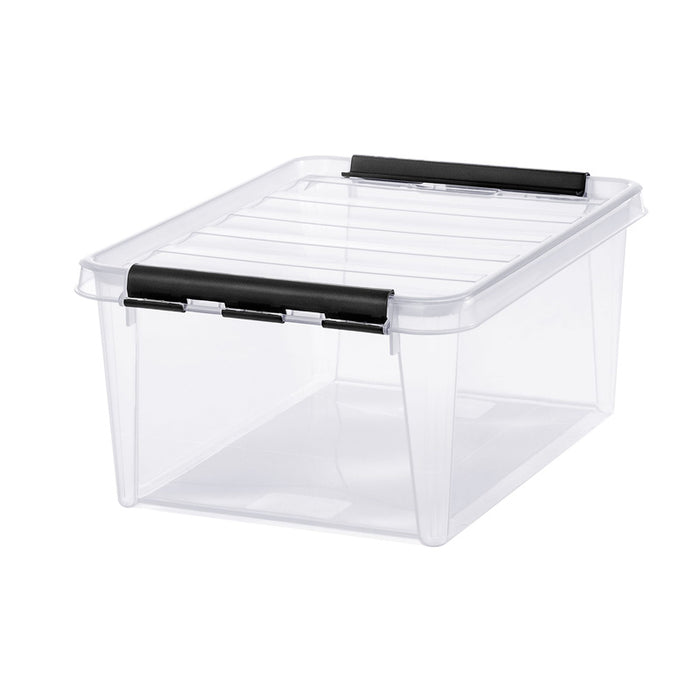 Orthex - Opbergboxen met deksel | 14 liter laag (30 x 40 x 18 cm)