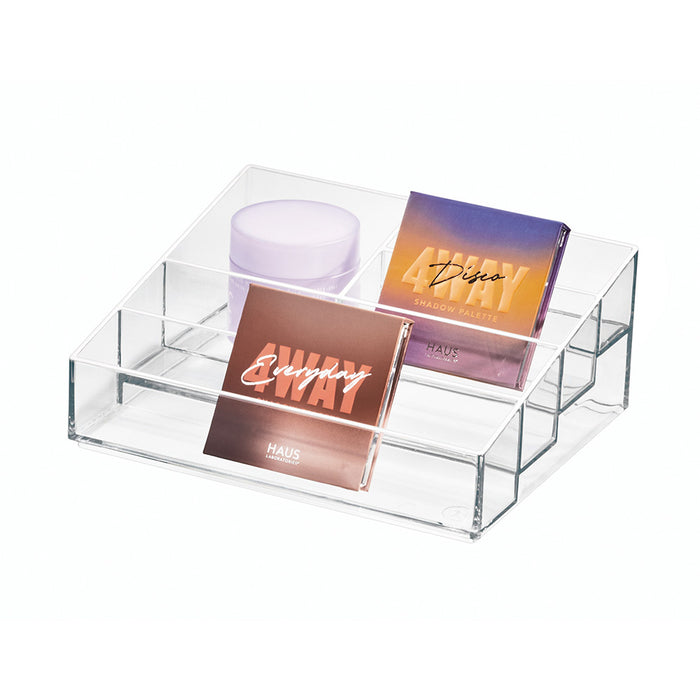 Nagellak Organizer met 5 Vakken, 20.3 x 16.5 x 8.3 cm, Transparant - i