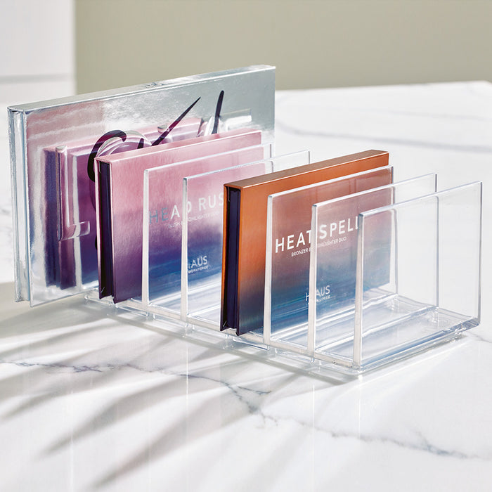Make-up Palet Organizer, 20.3 x 10.2 x 7.6 cm, Transparant - iDesign |