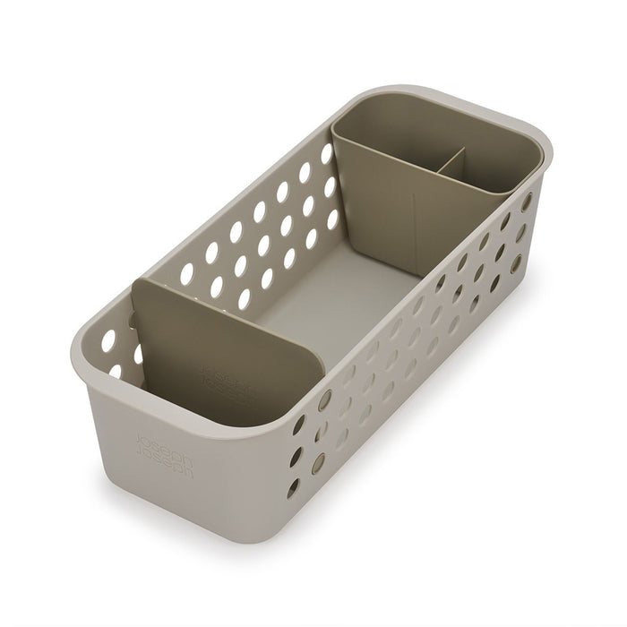 Opbergbox met Verdeelvakken, 16 x 40 x 13 CM, Kunststof, Grijs - Josep