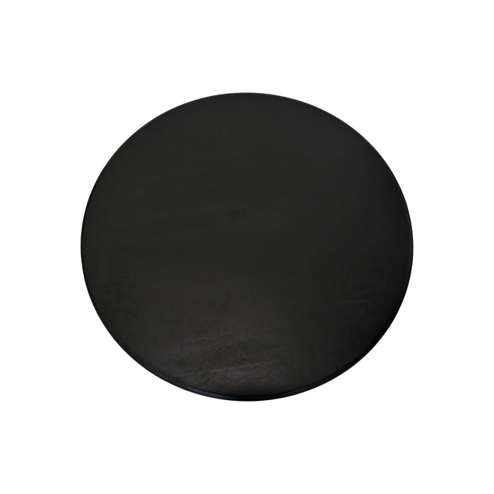 HSM - HSM Collection-Ronde Salontafel Kruispoot-80x80x45-Zwart-Mango