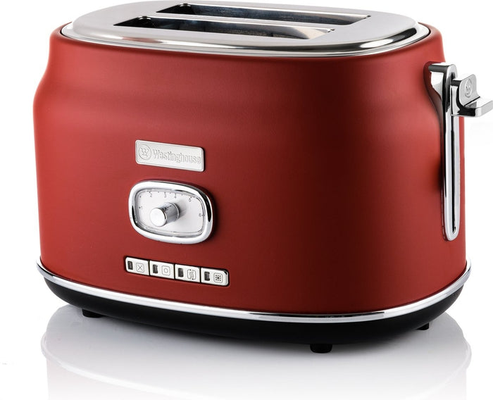Westinghouse Retro Bundel - Waterkoker + Broodrooster + Blender - Rood