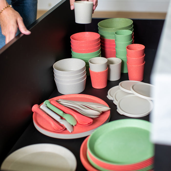 Koziol Bio-Circulair Connect Beker 190 ml Set van 4 Stuks