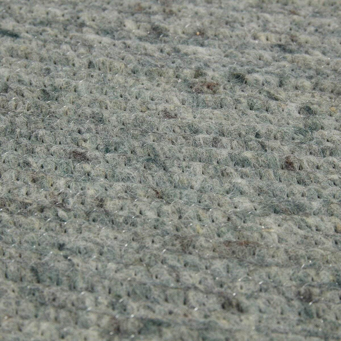 Interieur05 Rond wollen vloerkleed Gapo groen - 220 x 220 cm