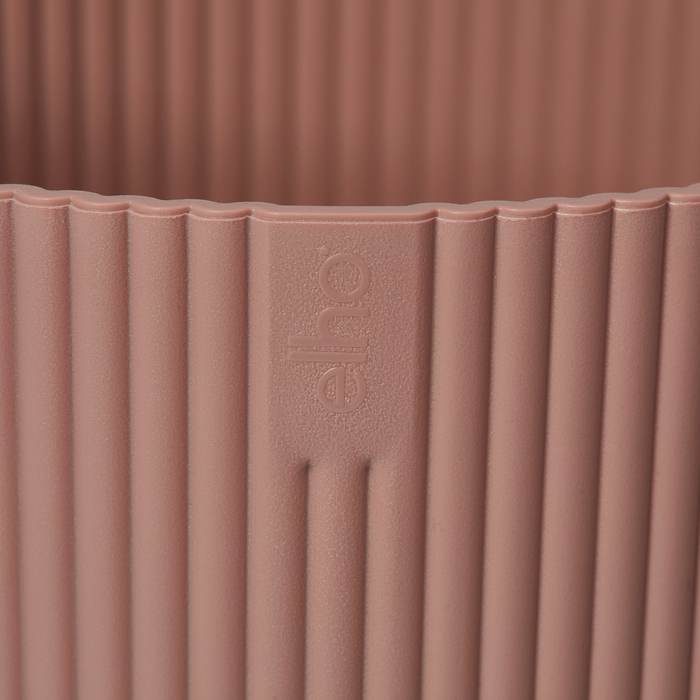 Dypsis Lutescens (Areca palm) + elho Vibes Fold Round roze Ø30 - 160cm