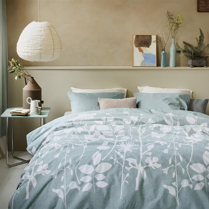 Ariadne at Home Plant Dekbedovertrek 140 x 200/220 cm - Blauw