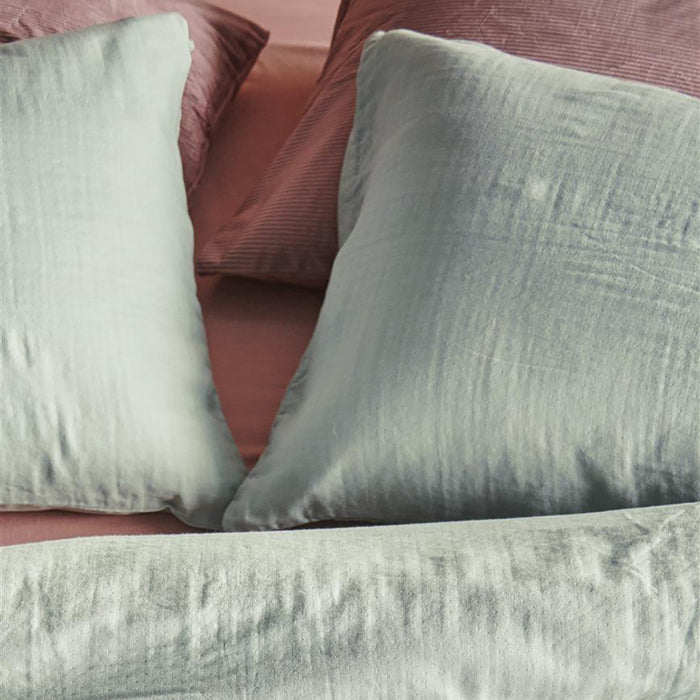 At Home by Beddinghouse Optimism Dekbedovertrek 140 x 200/220 cm - Blauw Grijs