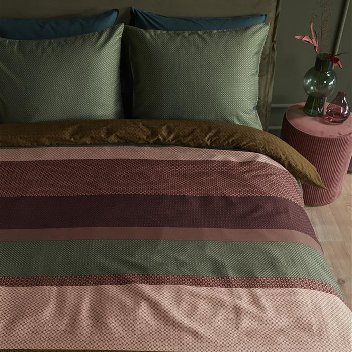 Beddinghouse Ines Dekbedovertrek 140 x 200/220 cm - Groen